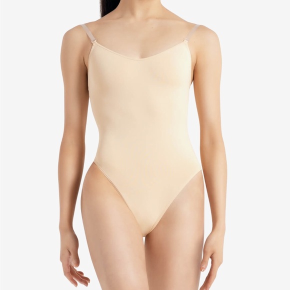 Capezio Camisole Leotard w/ Clear Transition Straps - Picture 1 of 3
